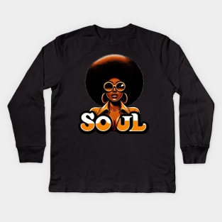 Soul Woman Kids Long Sleeve T-Shirt